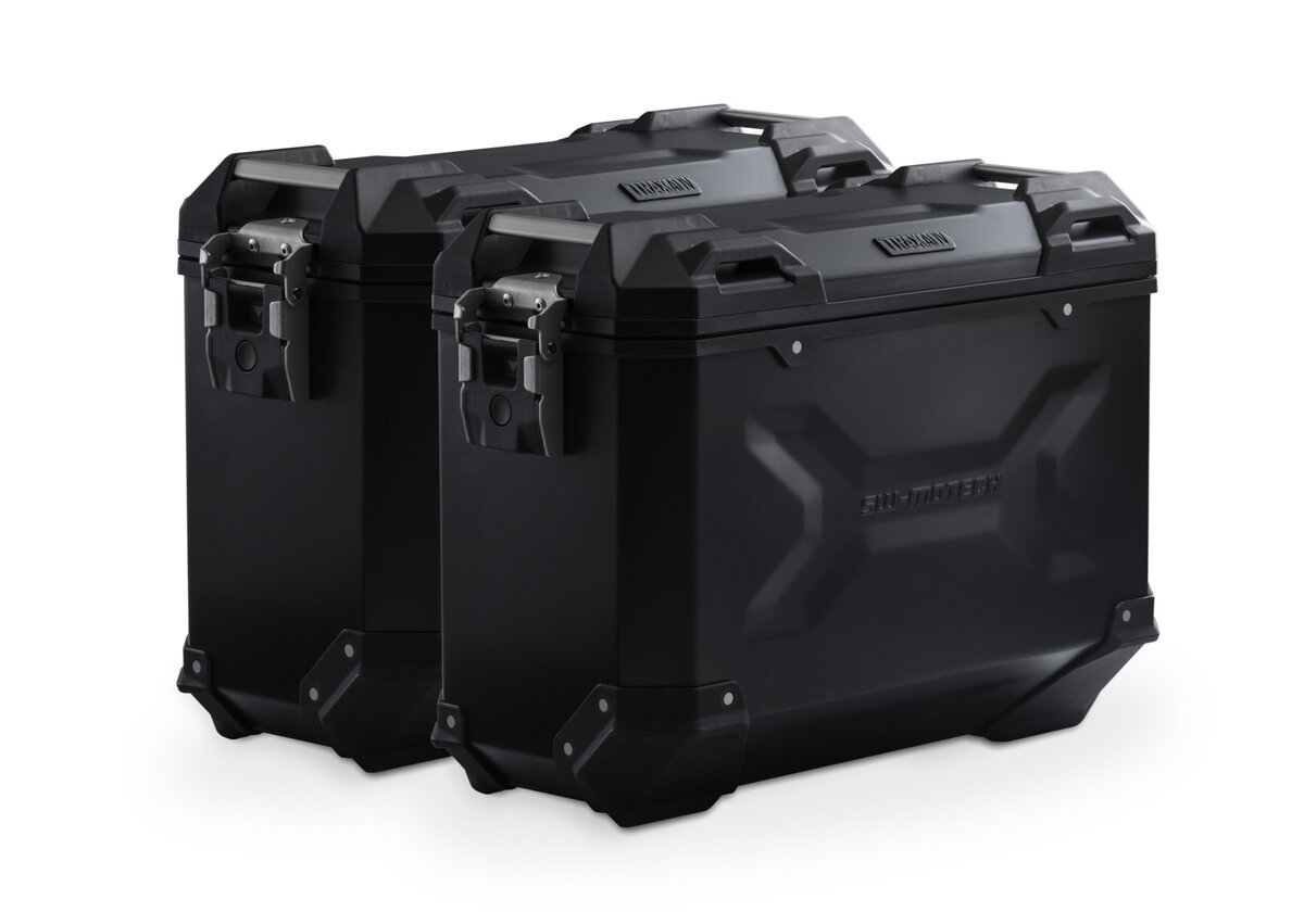 SW-Motech TRAX ADV aluminium koffersysteem 2x37L zwart voor Honda XL 750 Transalp (23-) SW Motech