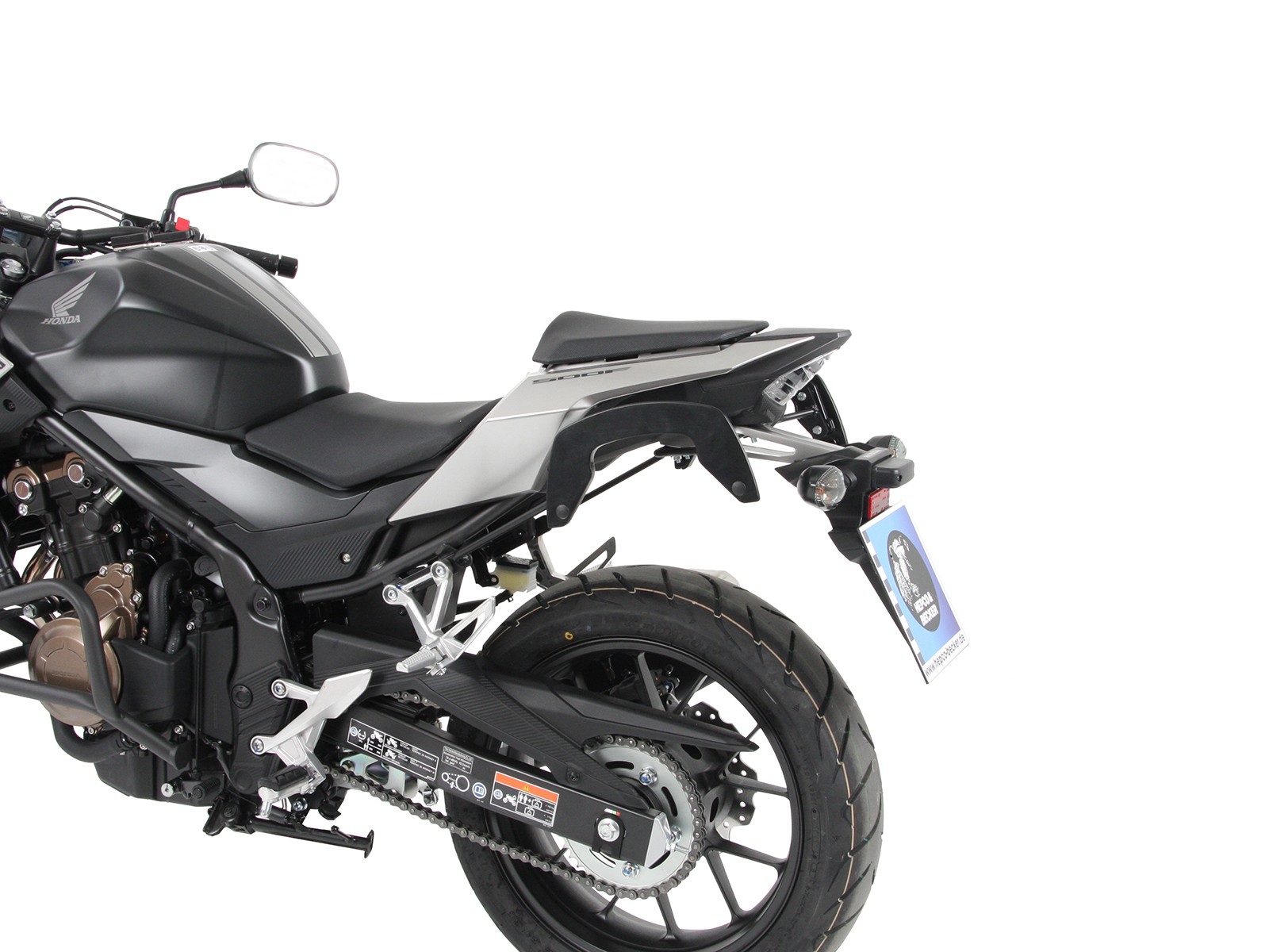 C-Bow zijdrager antraciet voor Honda CB 500 F (16-18) Hepco & Becker