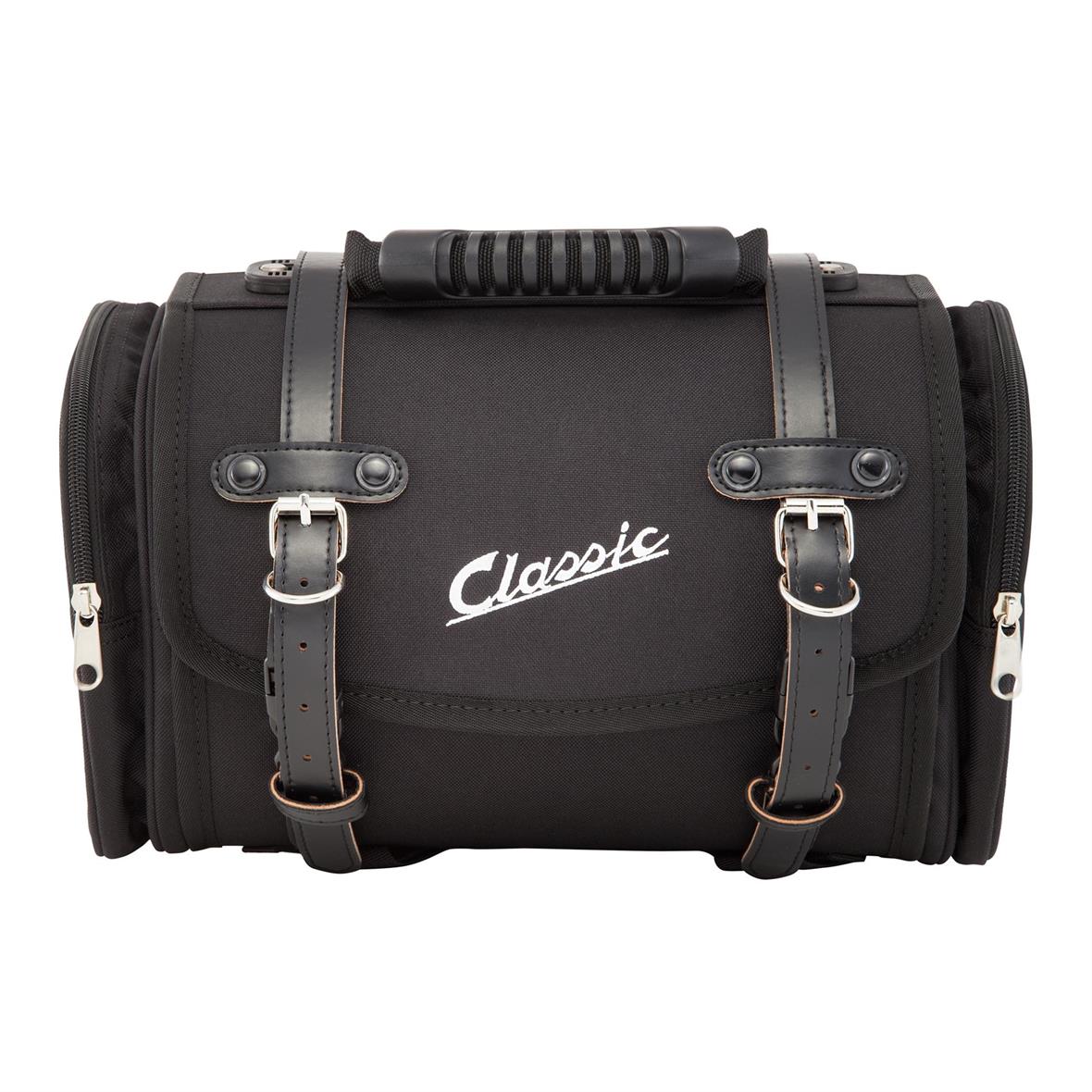 Tas "Classic" klein voor Vespa - zwart, nylon