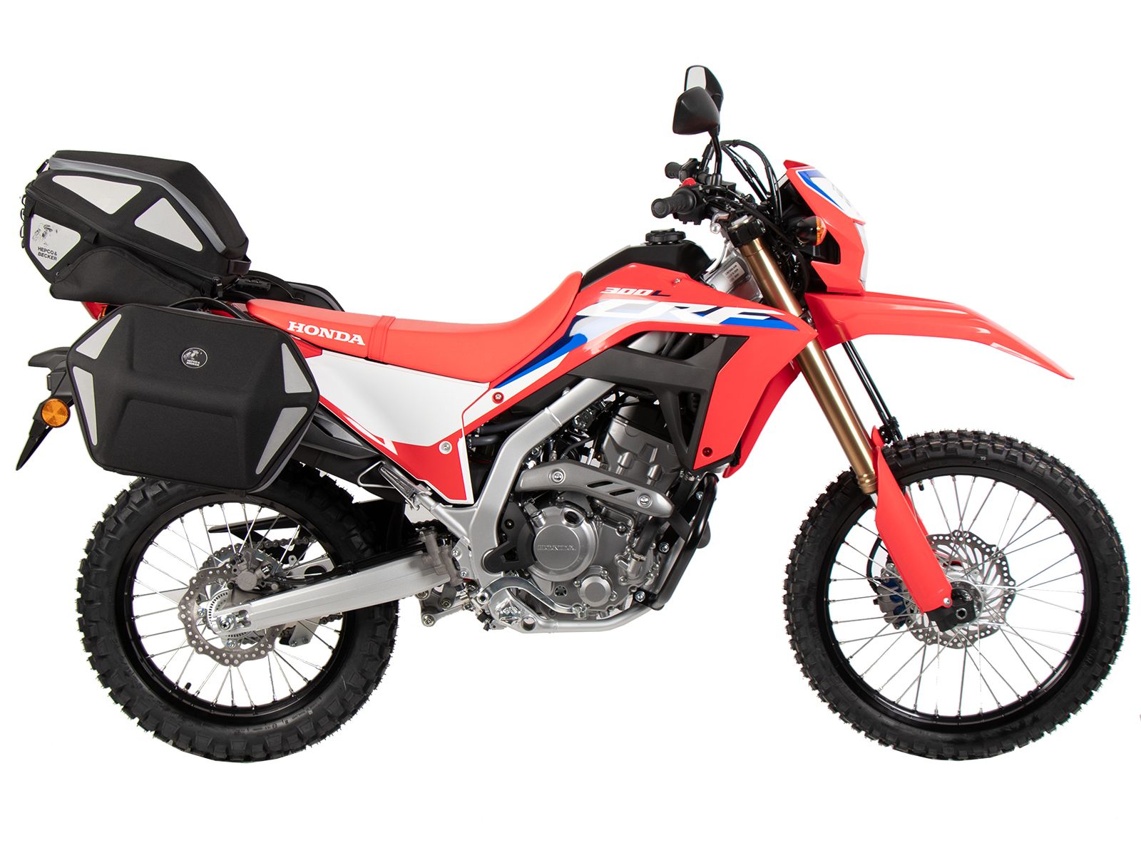 Smartrack achterdrager zwart voor Honda CRF 300 L (21-) Hepco & Becker
