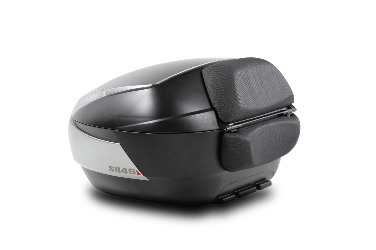 Shad Top Case SH48, zwart / titanium, 48 l