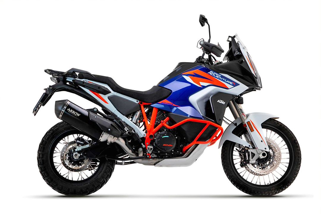 ARROW uitlaat DARK SONORA voorKTM 1290 Super Adventure R/S / 1390 Super Adventure R/S