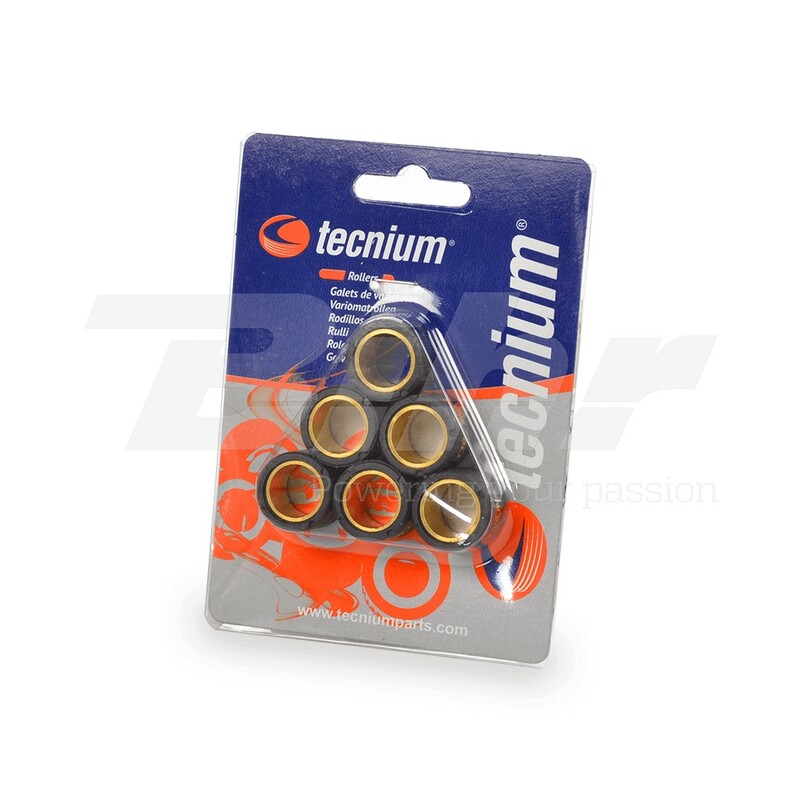 Tecnium set Variomat rollers 25x22,2mm 20gr - 6 stuks