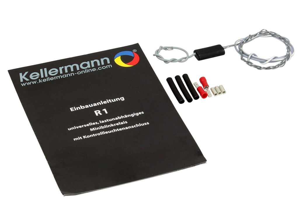 Kellermann knipperlichtrelais R1, universeel, 12 V, 3-polig