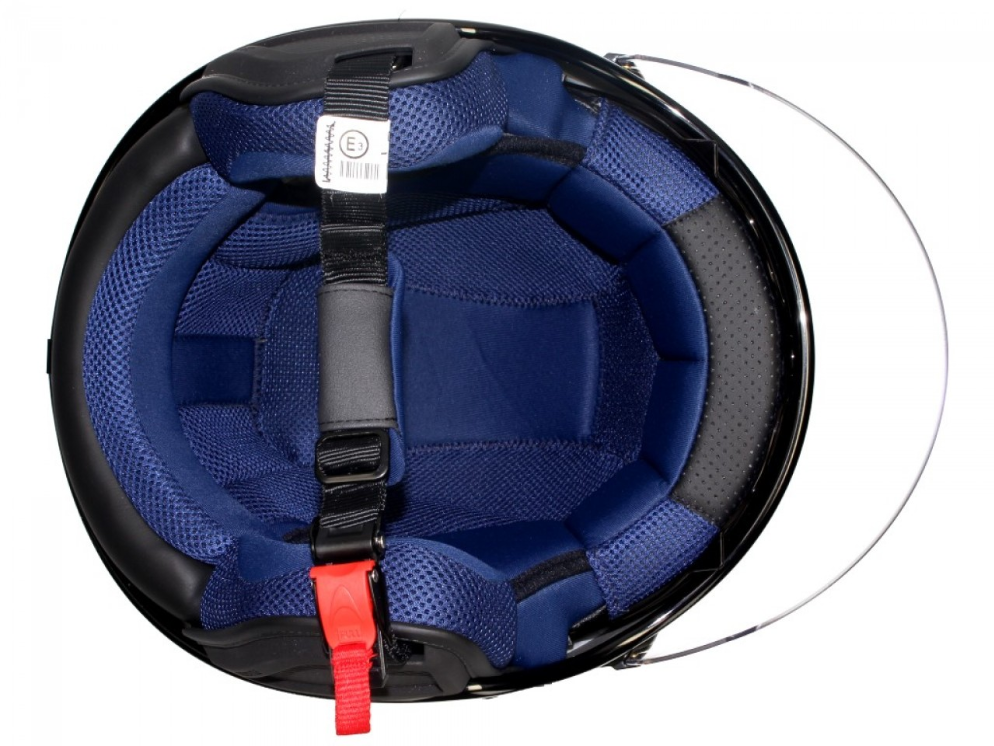 Piaggio PJ Jet helm grijs, mat