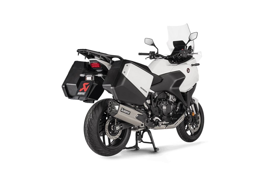 Akrapovic Slip-On Lijn (Titanium) voor Honda NT1100 van modeljaar 2022-2025