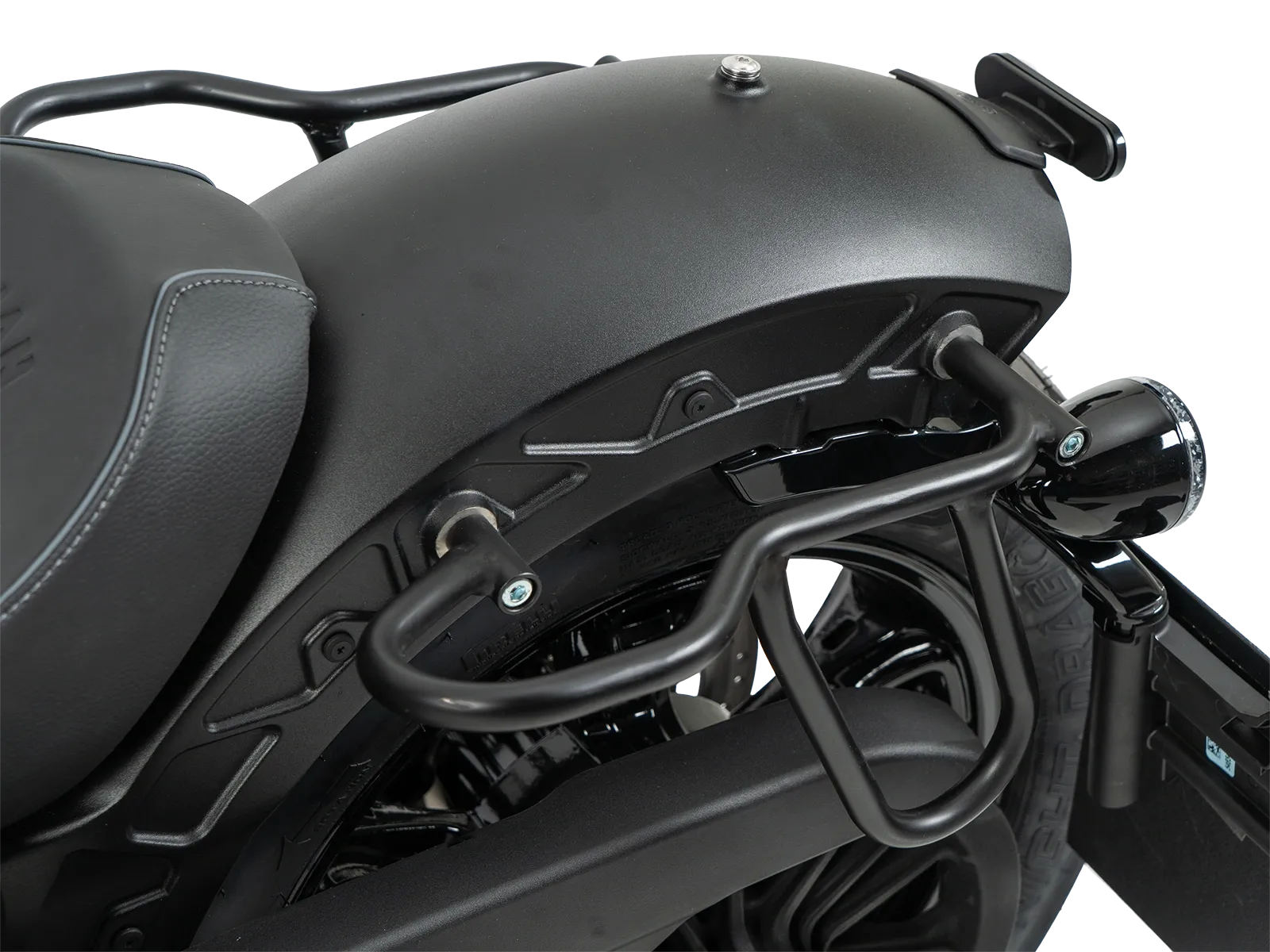 Kniptassenset bruin incl. houder voor Indian Scout Sixty Bobber (25-) Hepco & Becker