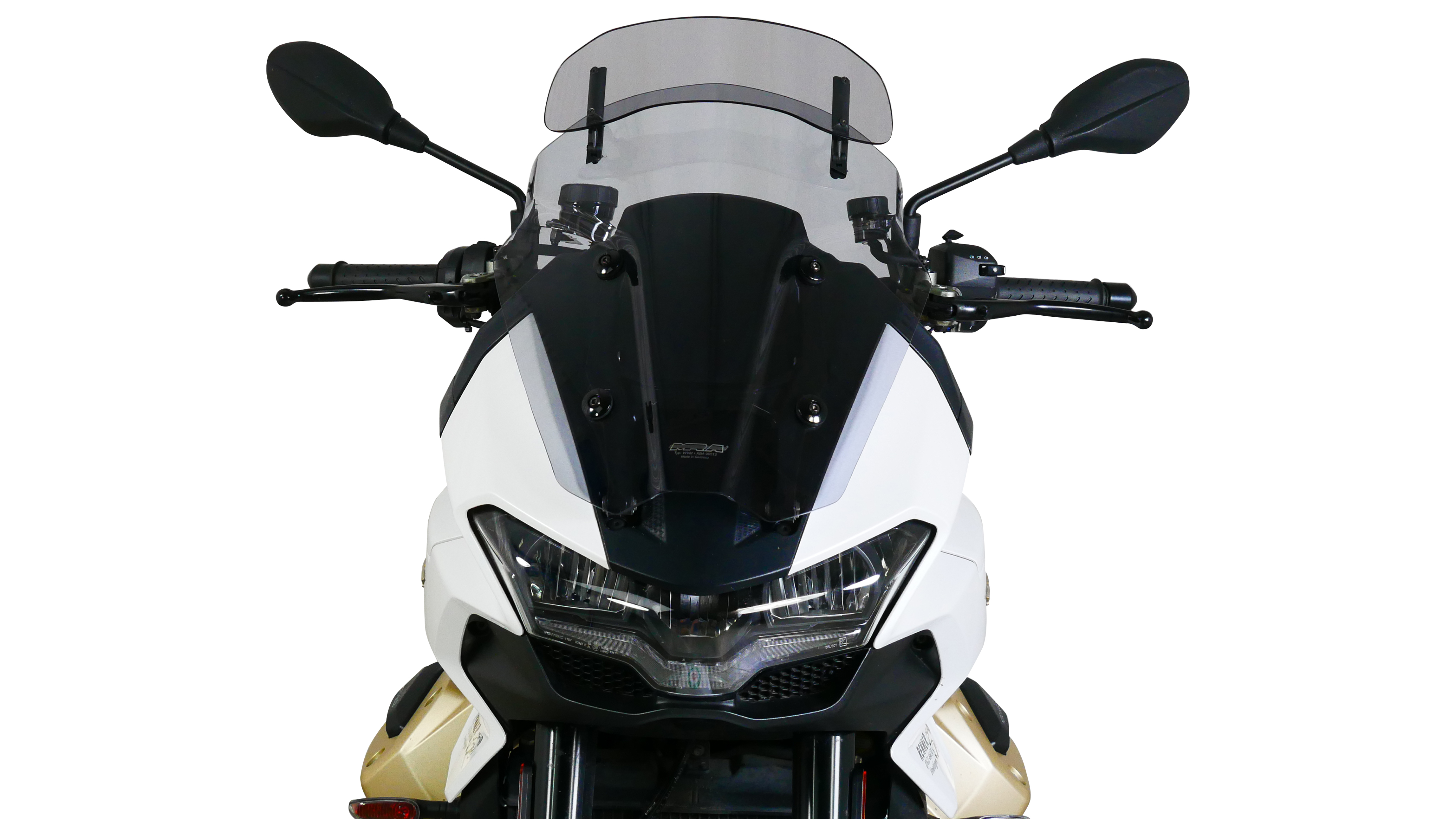 Windscherm Touring Vario MRA  "VTM" voor Moto Guzzi V100 Mandello