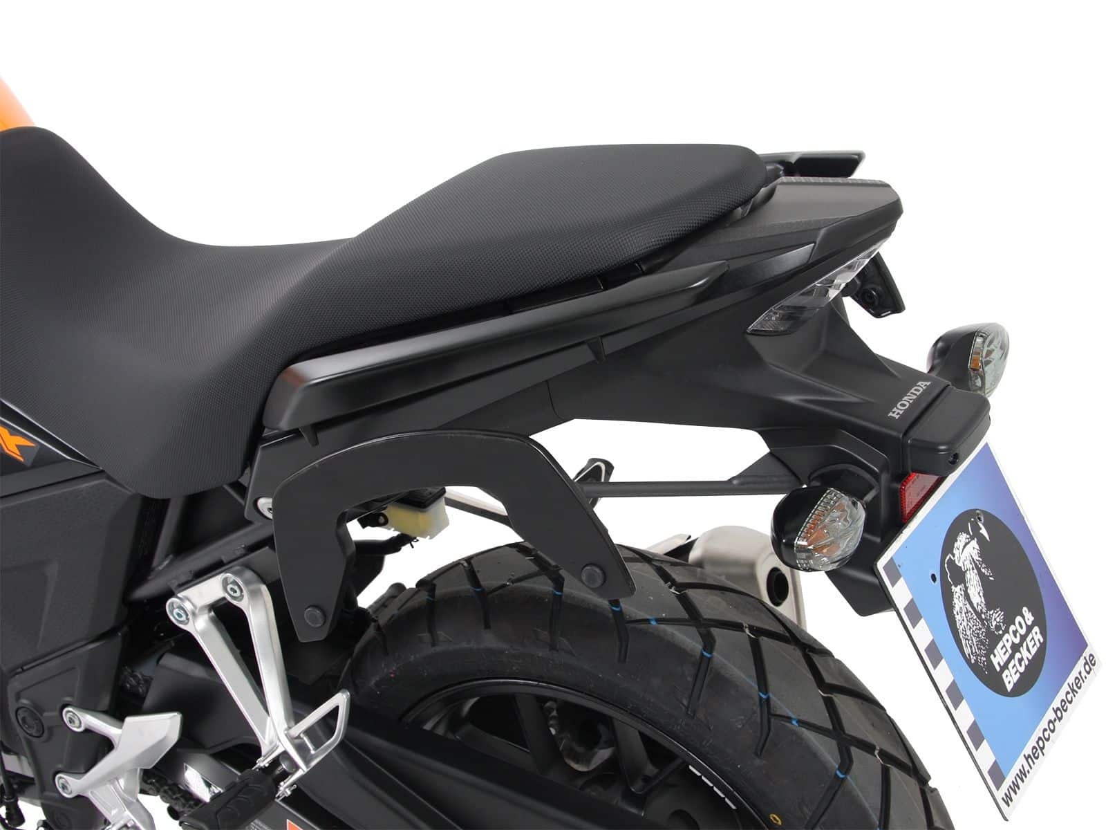 C-Bow tashouder antraciet voor Honda CB 500 X (19-23) Hepco & Becker