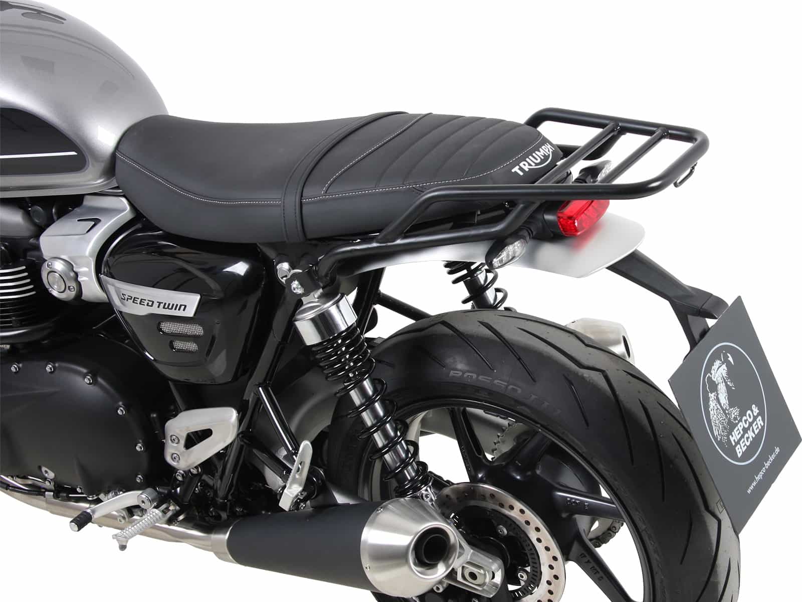 Bagagerek zonder beugel voor Triumph Speed Twin (19-) Hepco & Becker