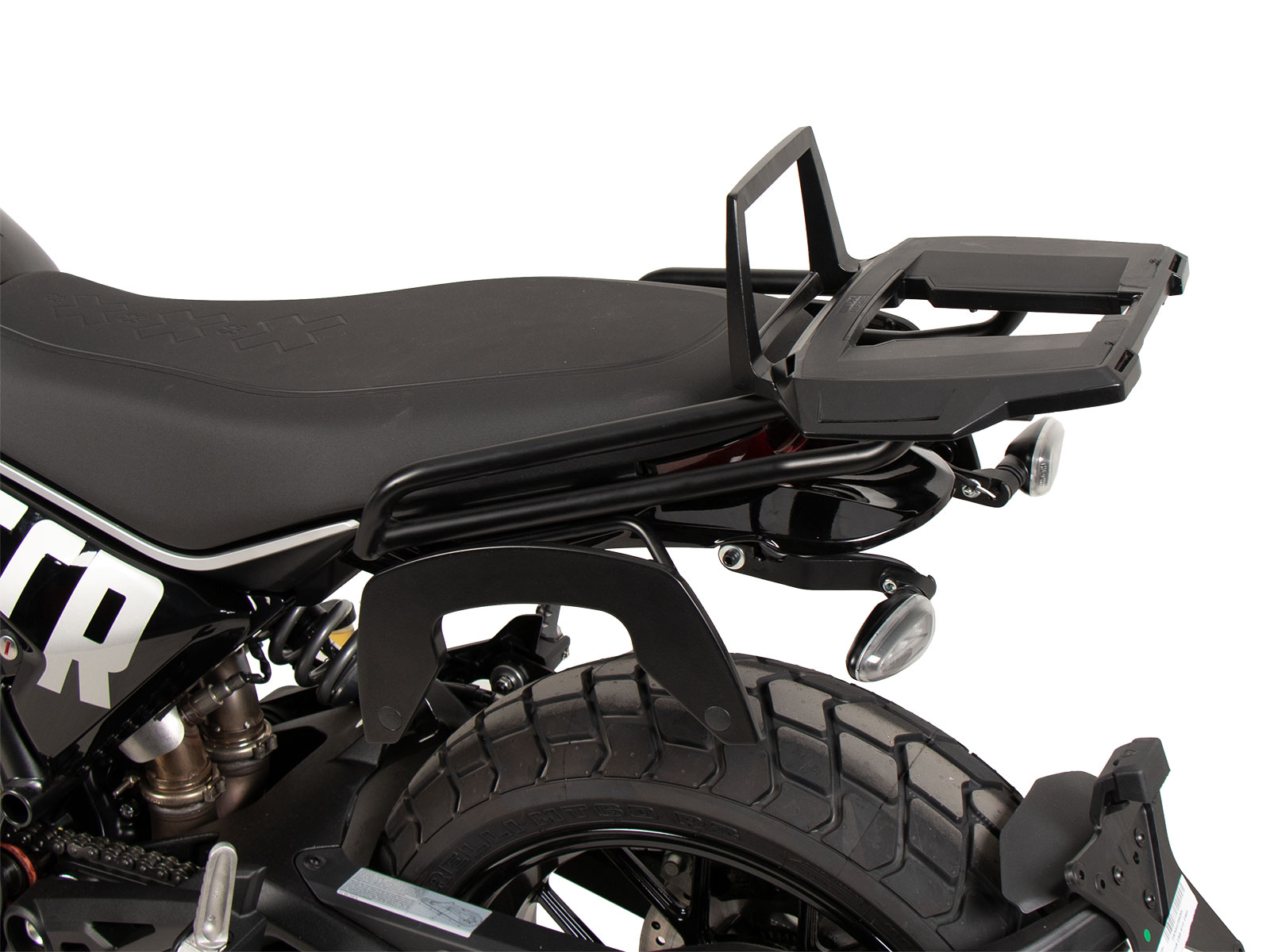Aluminium topkoffer zwart voor Ducati Scrambler 800 Icon (23-) Hepco & Becker