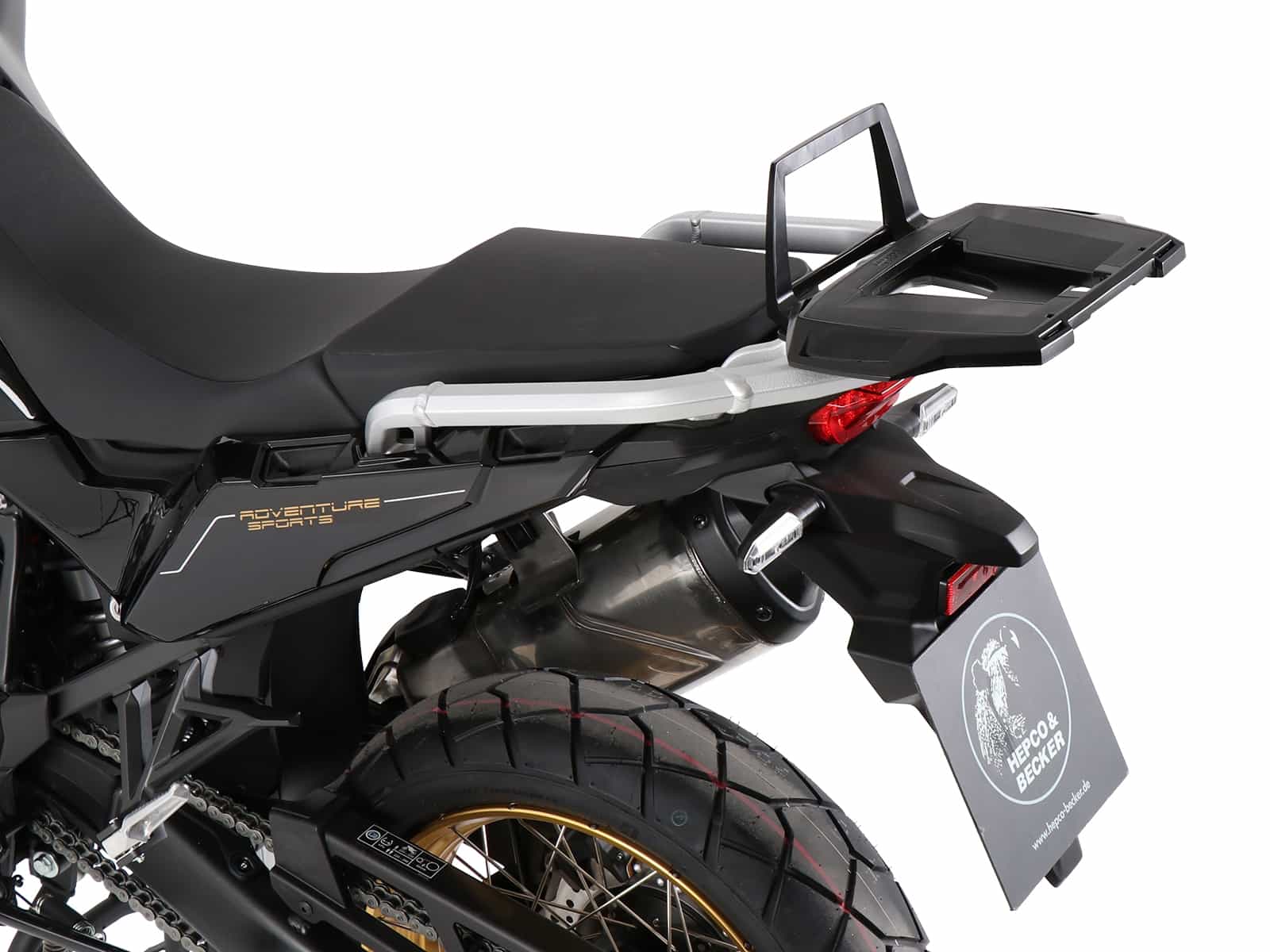 Aluminium topkofferdrager voor Honda CRF 1100 L Africa Twin (24-) Hepco & Becker