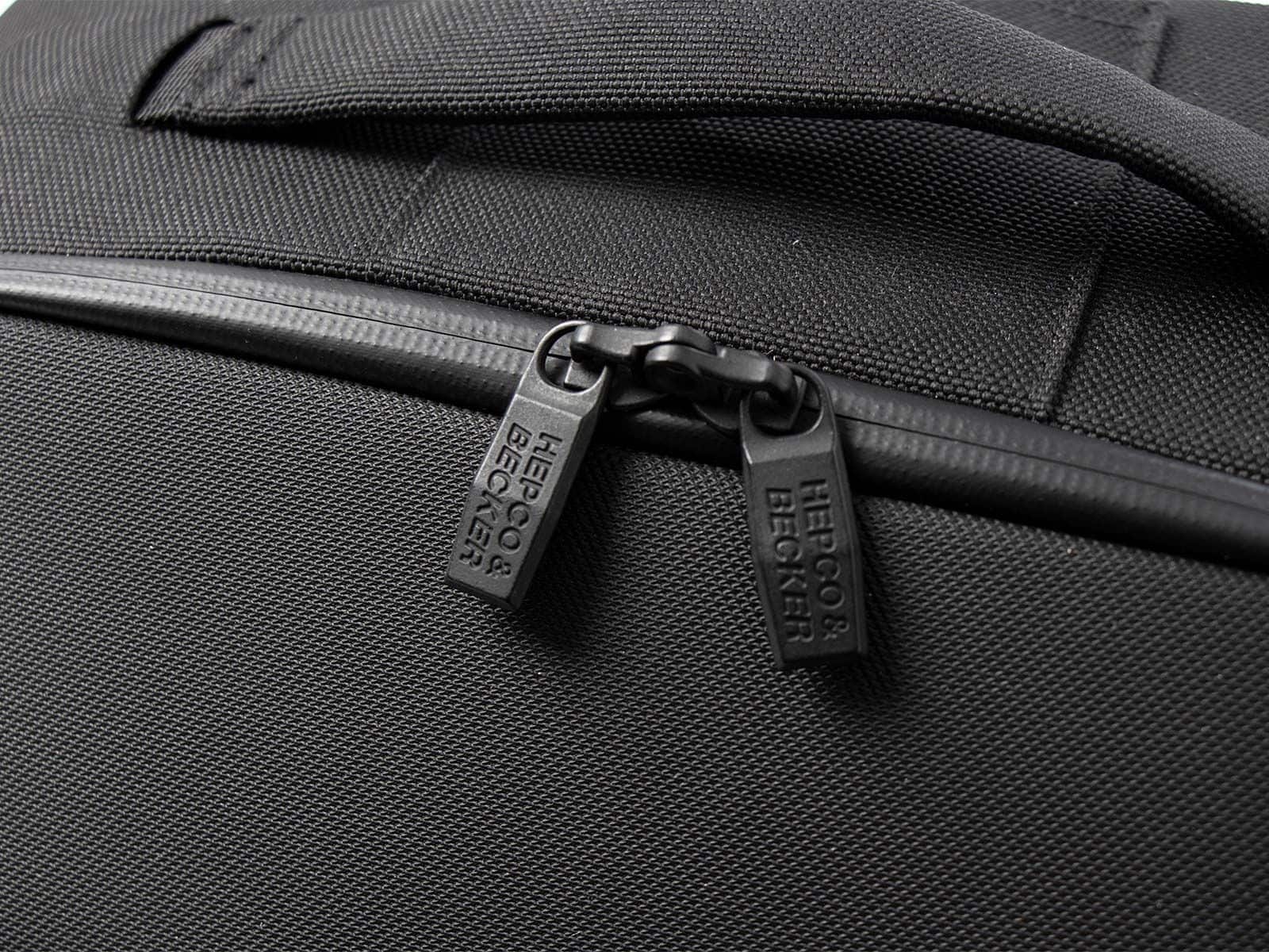 Softbag Street enkele tas zwart voor C-Bow houder Hepco & Becker