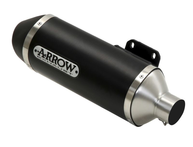 ARROW Uitlaat DARK URBAN voor Honda SH125i / SH150i (12-)