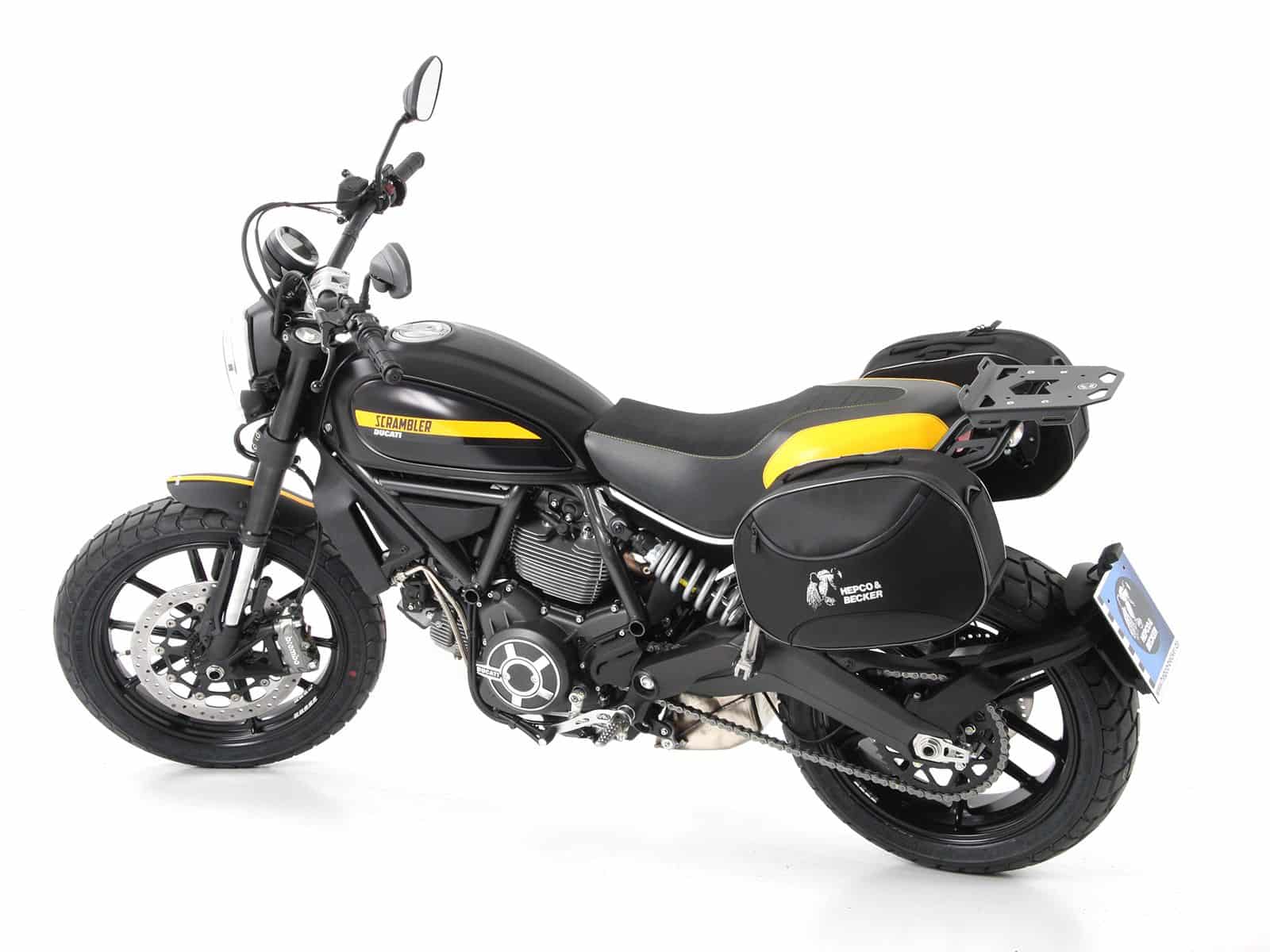 C-Bow zijdrager zwart voor Ducati Scrambler 800 (15-18) Hepco & Becker
