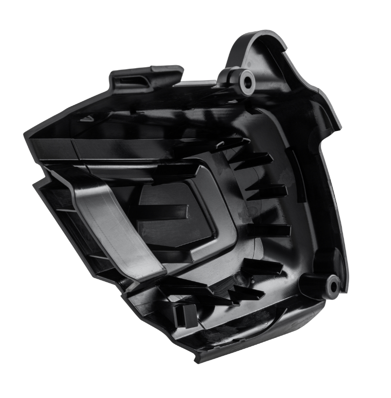 Luchtinlaat vario deksel ZELIONI voor Vespa GTS/GTS Super/GTV HPE 300cc, mat zwart