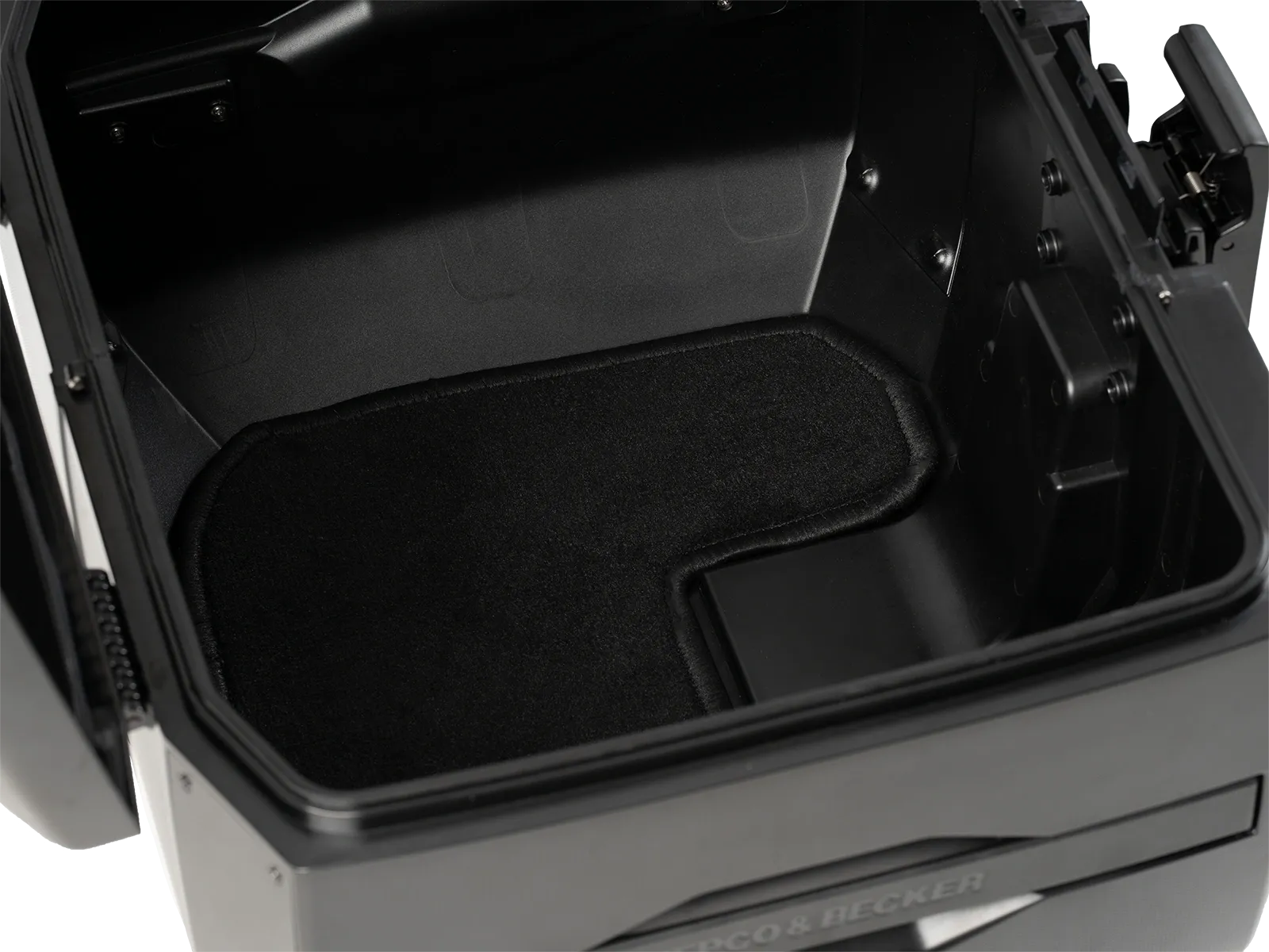 Smartrack-set incl. Xcore-topkoffer 40 zilver/zwart voor BMW R 12 G/S (25-) Hepco & Becker