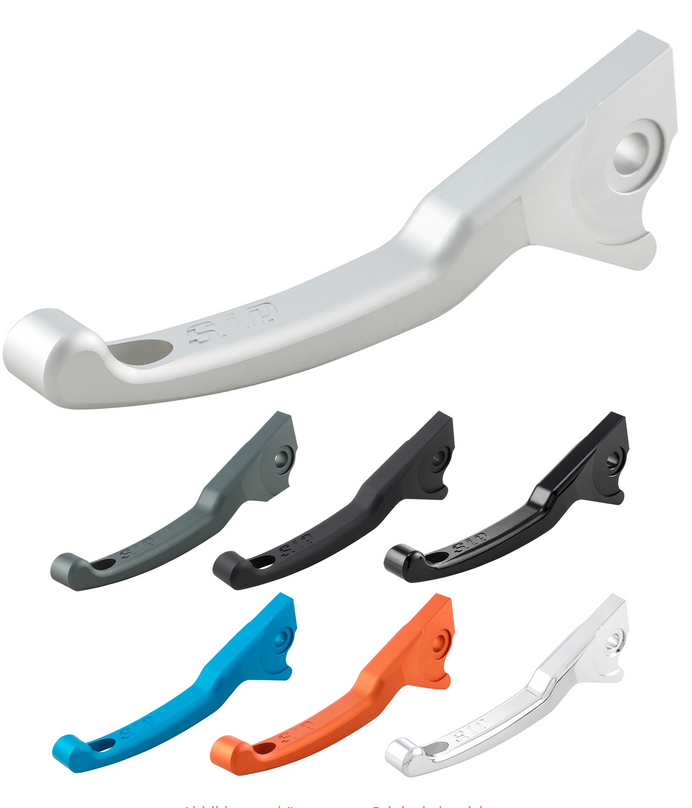 Sport hendelset rem Shorty voor Vespa LX /LXV /S /Primavera /Sprint 50-150ccm, blauw mat