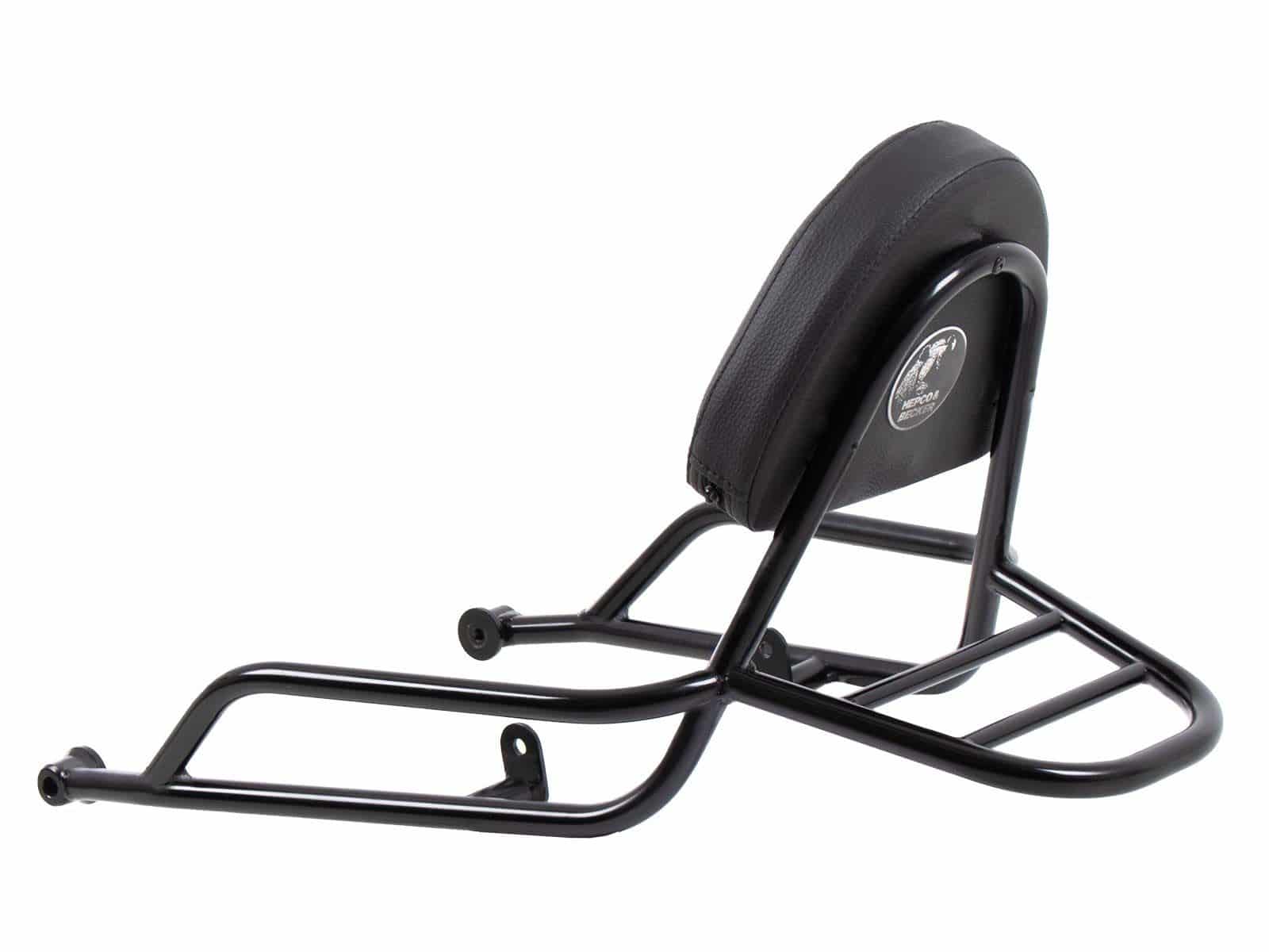 Sissybar met bagagerek zwart voor Moto Guzzi V7 850 Sport (25-) Hepco & Becker