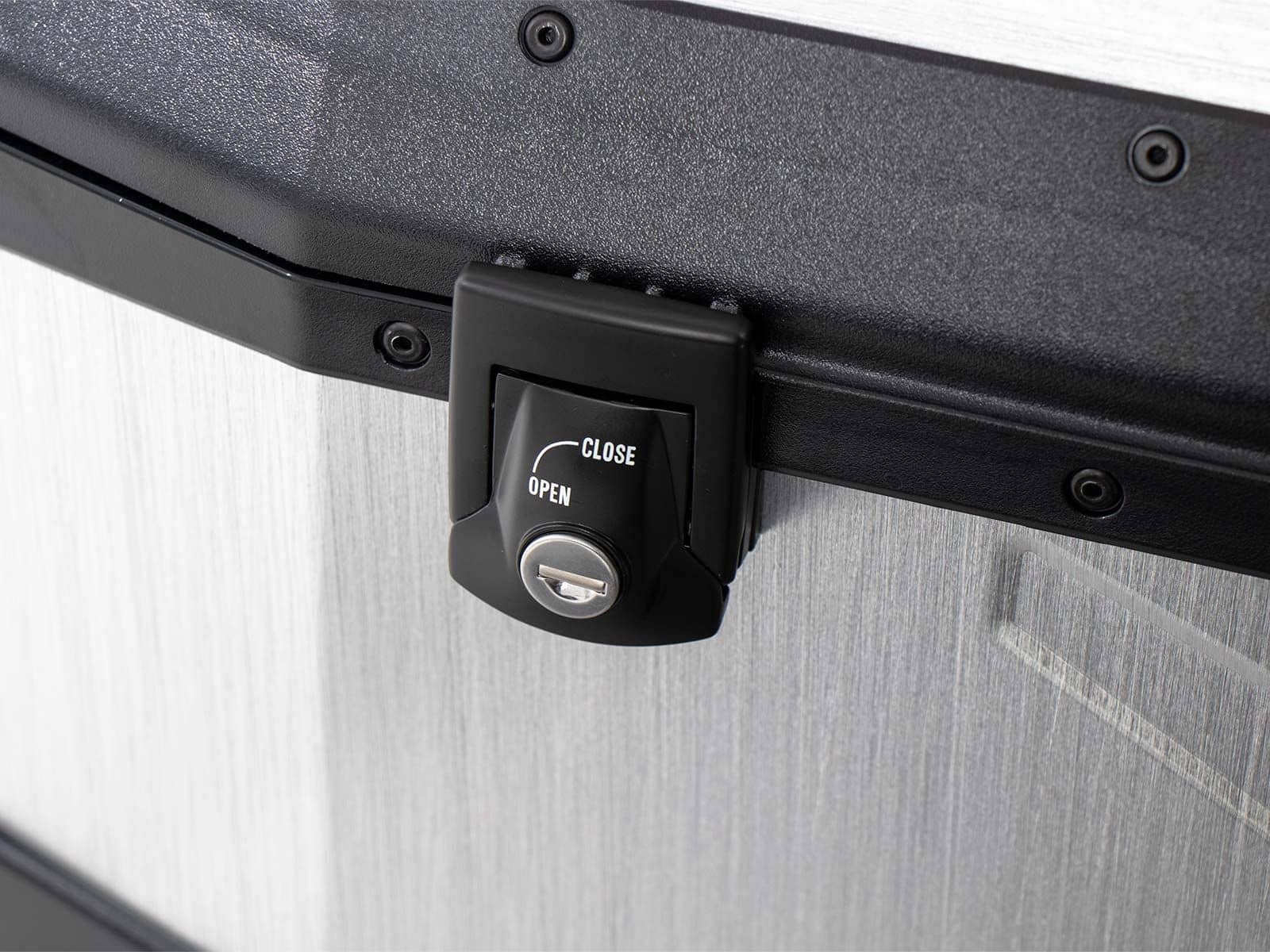 Aluminium topkoffer Xplorer 60 liter zilver Hepco & Becker