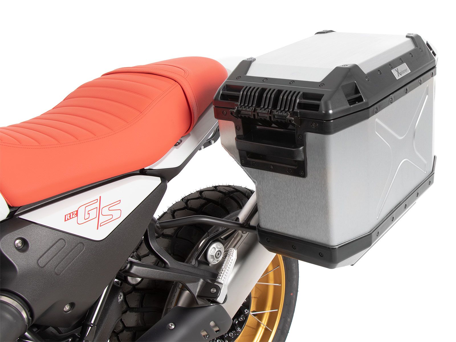 Kofferdragerset Kofferdrager incl. kofferset Xplorer Cutout zwart voor BMW R 12 G/S (25-)