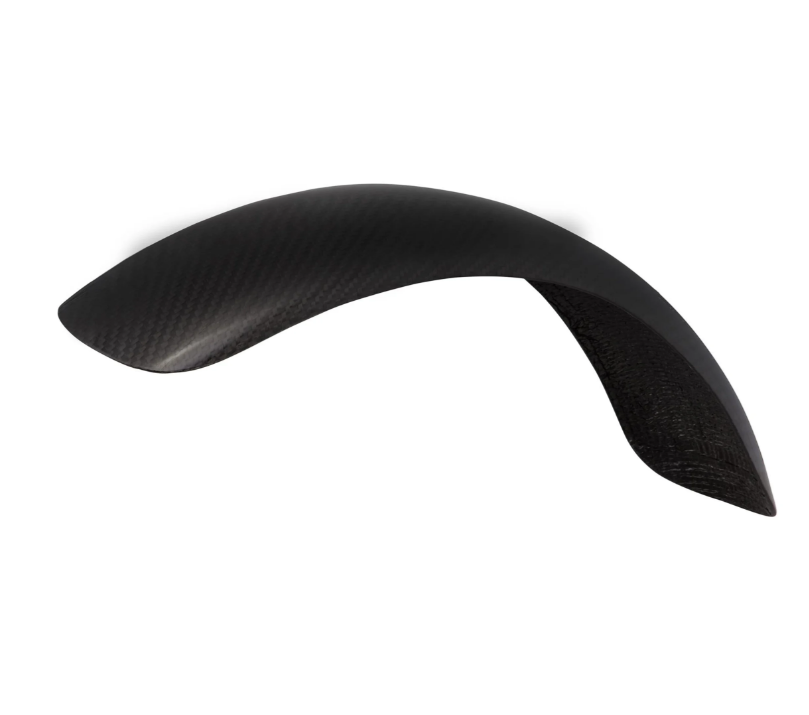 Spatbord Garelli Race EVO II zonder beugel universeel, voor Vespa PX 80-200ccm, carbon helder