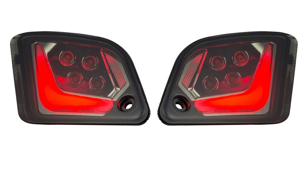 Richtingaanwijzerset voor & achter voor Vespa GTS/GTS Super/GTV/GT 60/GT/GT L ('03-'13), getint