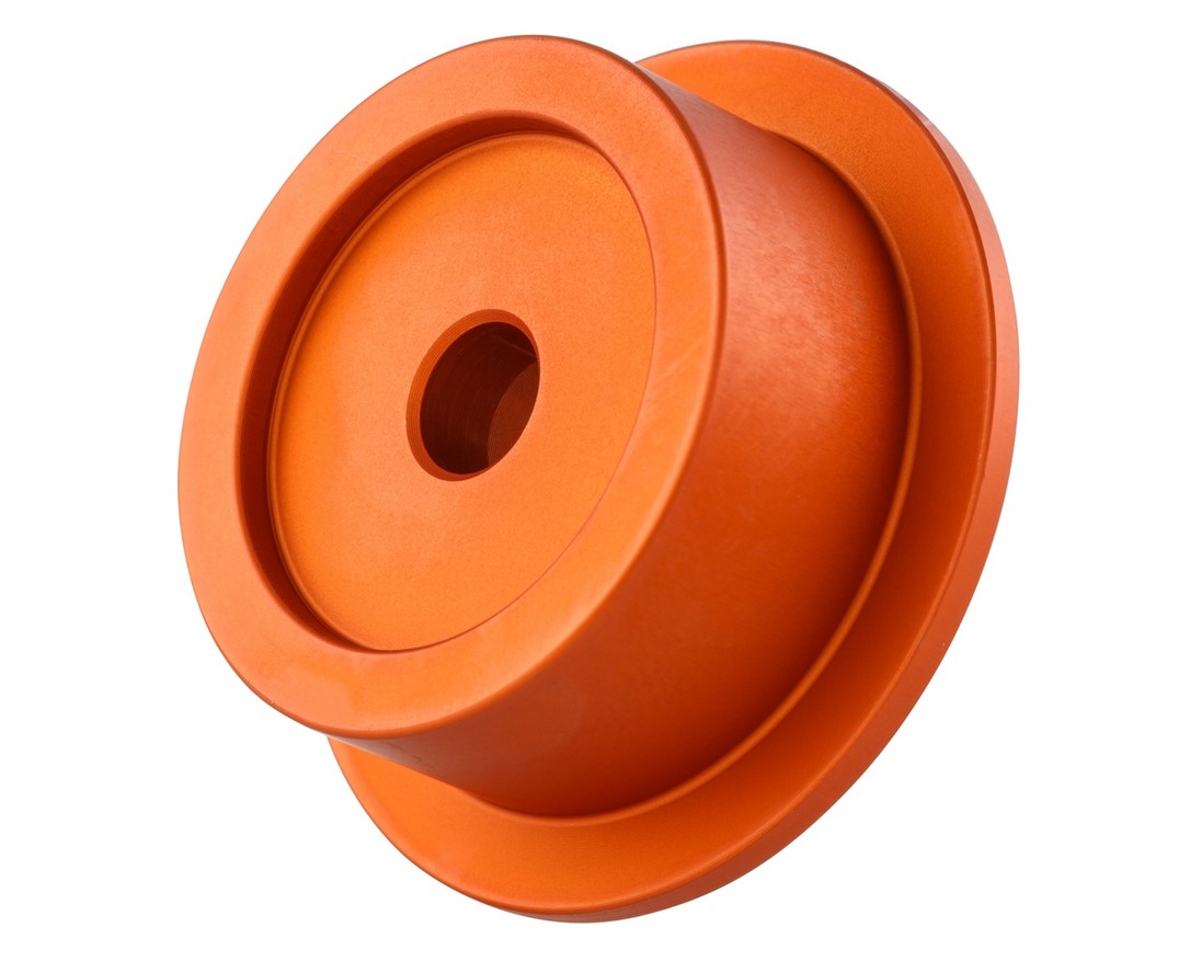 Montageset voor spiegels aan het stuur zonder stuurgewichten, MK II, oranje