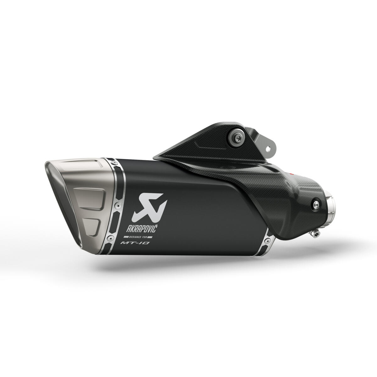 Akrapovič Slip-on uitlaat zwart voor Yamaha MT-10 (22-) Origineel