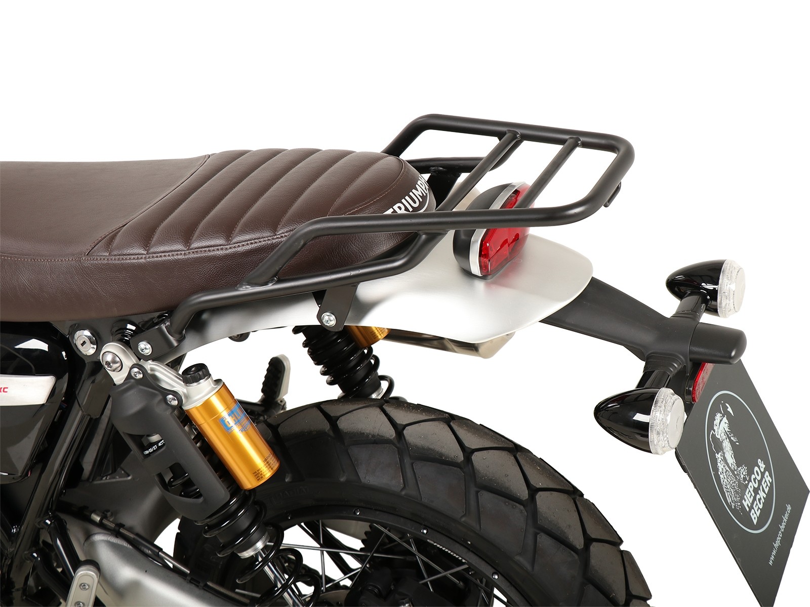 Bagagebrug zwart voor Triumph Scrambler 1200 XC (2019-)