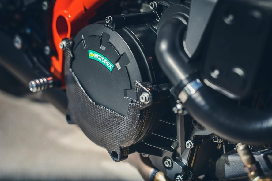 KTM koolstof koppelingsdeksel beschermer voor Super Duke, Adventure, Super Adventure