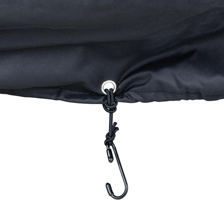 Vouwgarage Outdoor PREMIUM 2.0 voor Vespa ET2/ET4/LX/LXV/S/Primavera/Sprint, maat L, zwart