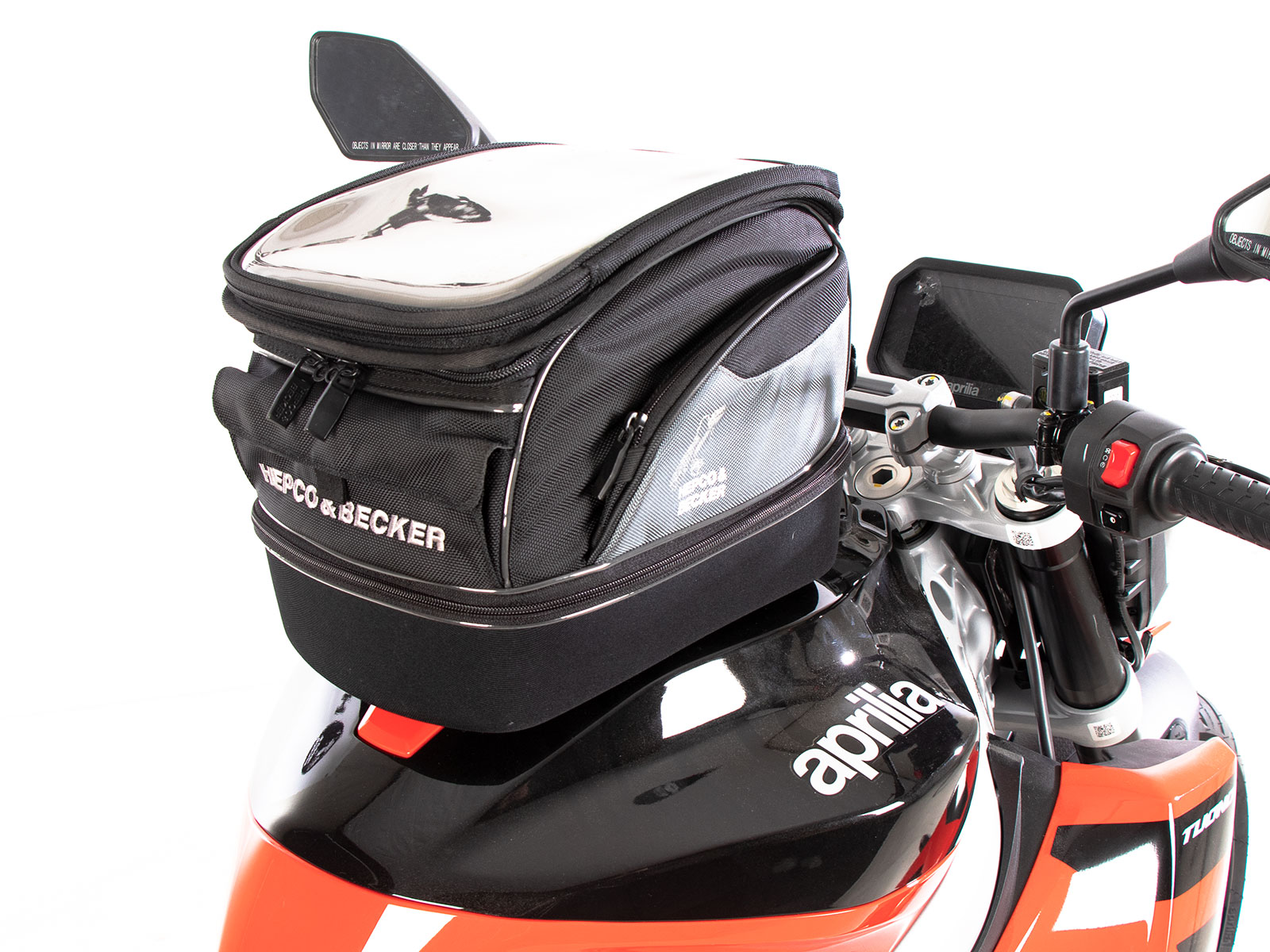 Basistankring incl. tanktasvergrendeling voor Aprilia Tuono 457 (25- ) Hepco & Becker
