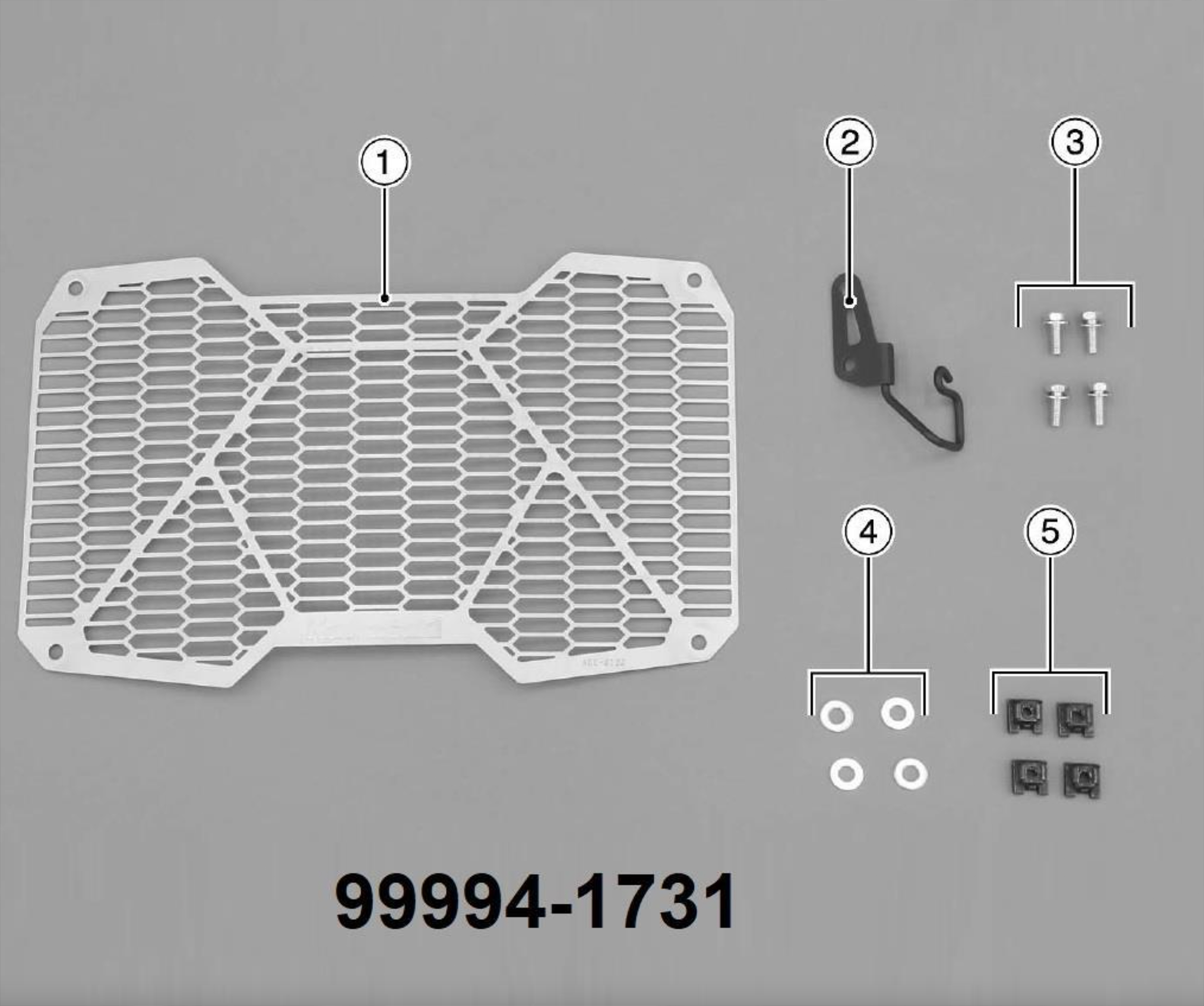 Radiatorbehuizing voor Kawasaki voor Z 650 RS 2022- origineel