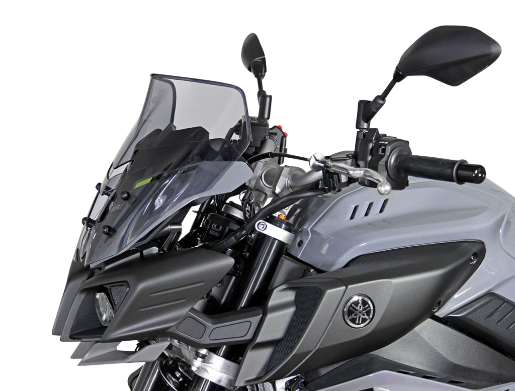 Spoilerscherm MRA "NS" zwart voor YAMAHA MT-10 /SP (Bj.2016-)