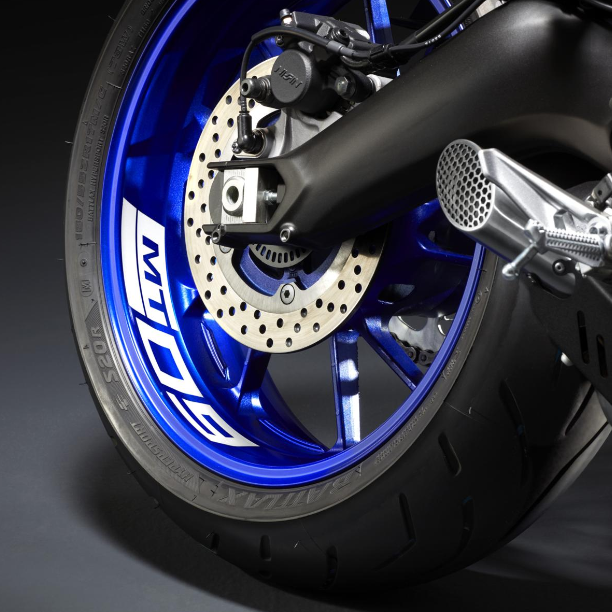 Reflecterende velgsticker voor achterwiel Origineel Yamaha