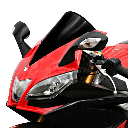 MRA Originele voorruit "O" zwart APRILIA RSV 4 -125 RK