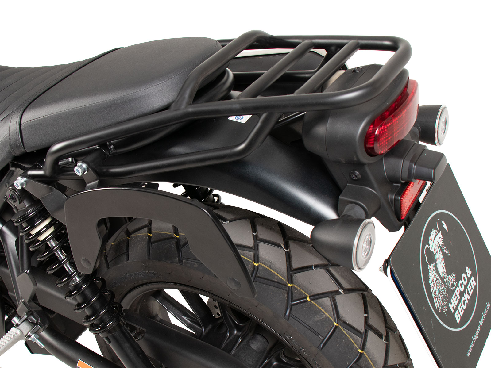C-Bow zijdrager links zwart voor Honda CL 500 Scrambler (23-) Hepco & Becker