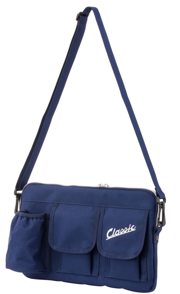 Classic"-tas voor bagageruimte/handschoenkastje Vespa - blauw, nylon