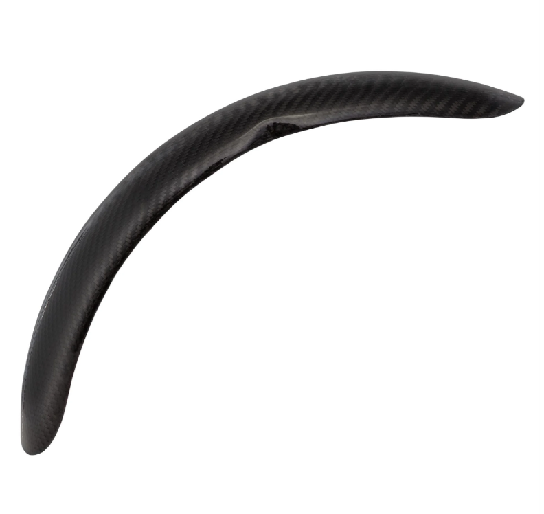 Spatbord Garelli Race EVO II zonder beugel universeel, voor Vespa PX 80-200ccm, carbon helder