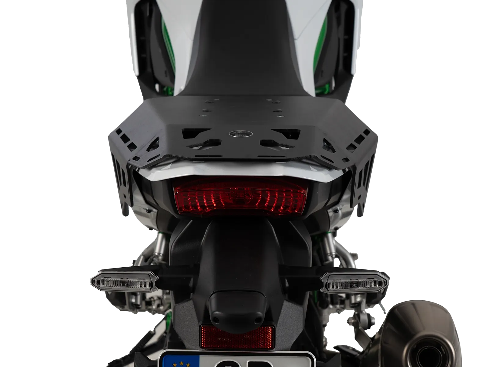 Afstandhouder Luggage Guard zwart voor Kawasaki KLE 500 / SE (26-) Hepco & Becker