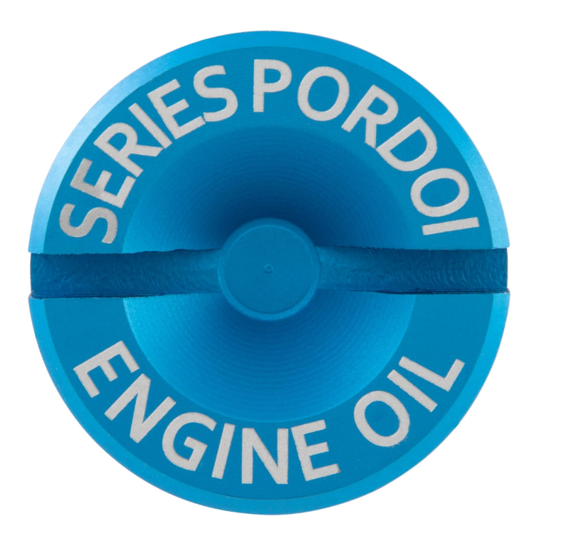 Olievulplug motorolie voor Vespa GTS/GTS Super/GTV 300cc HPE, blauw mat