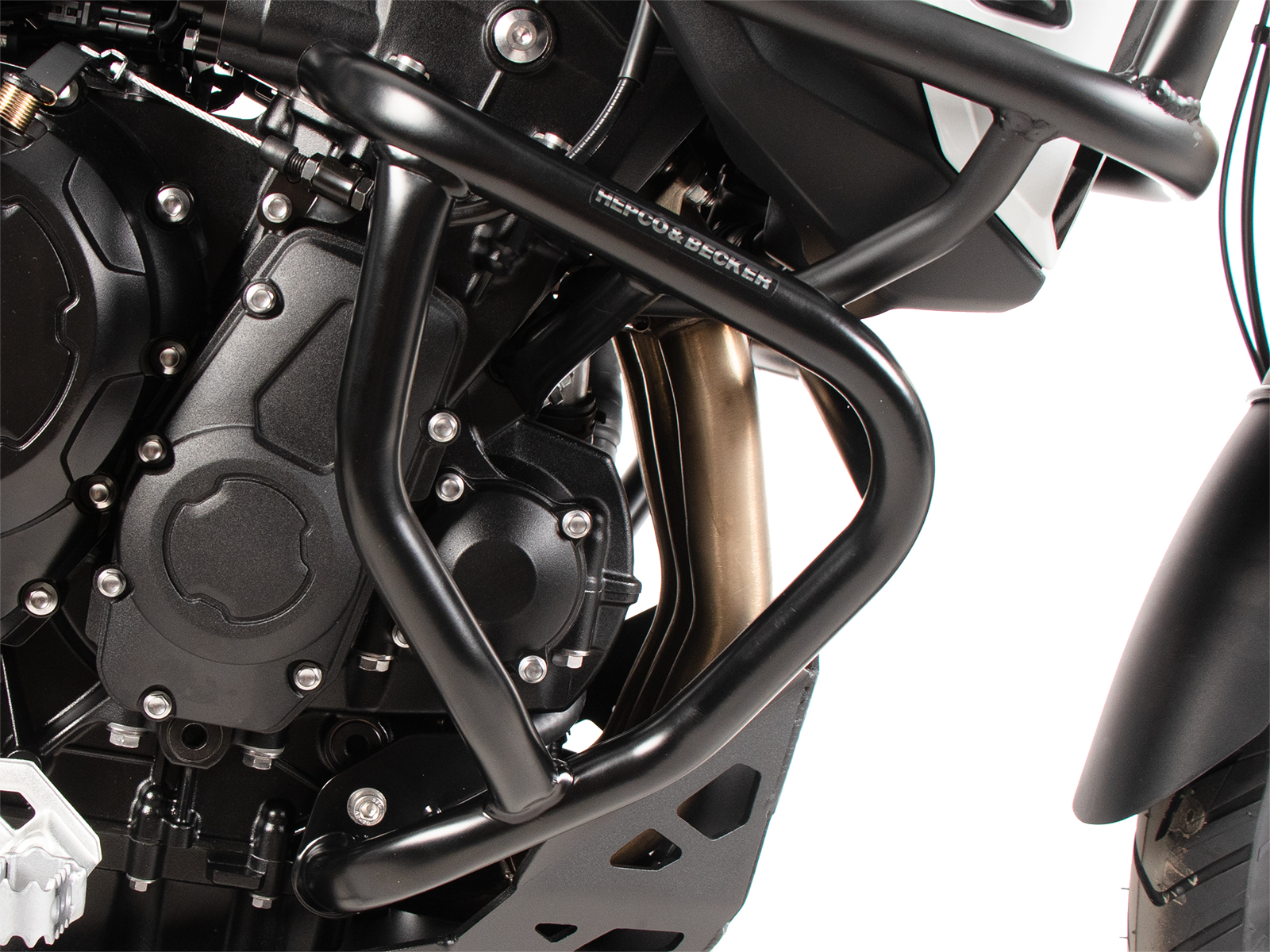 Motorbeschermer zwart voor Triumph Tiger 900 GT / Pro (24-) Hepco & Becker