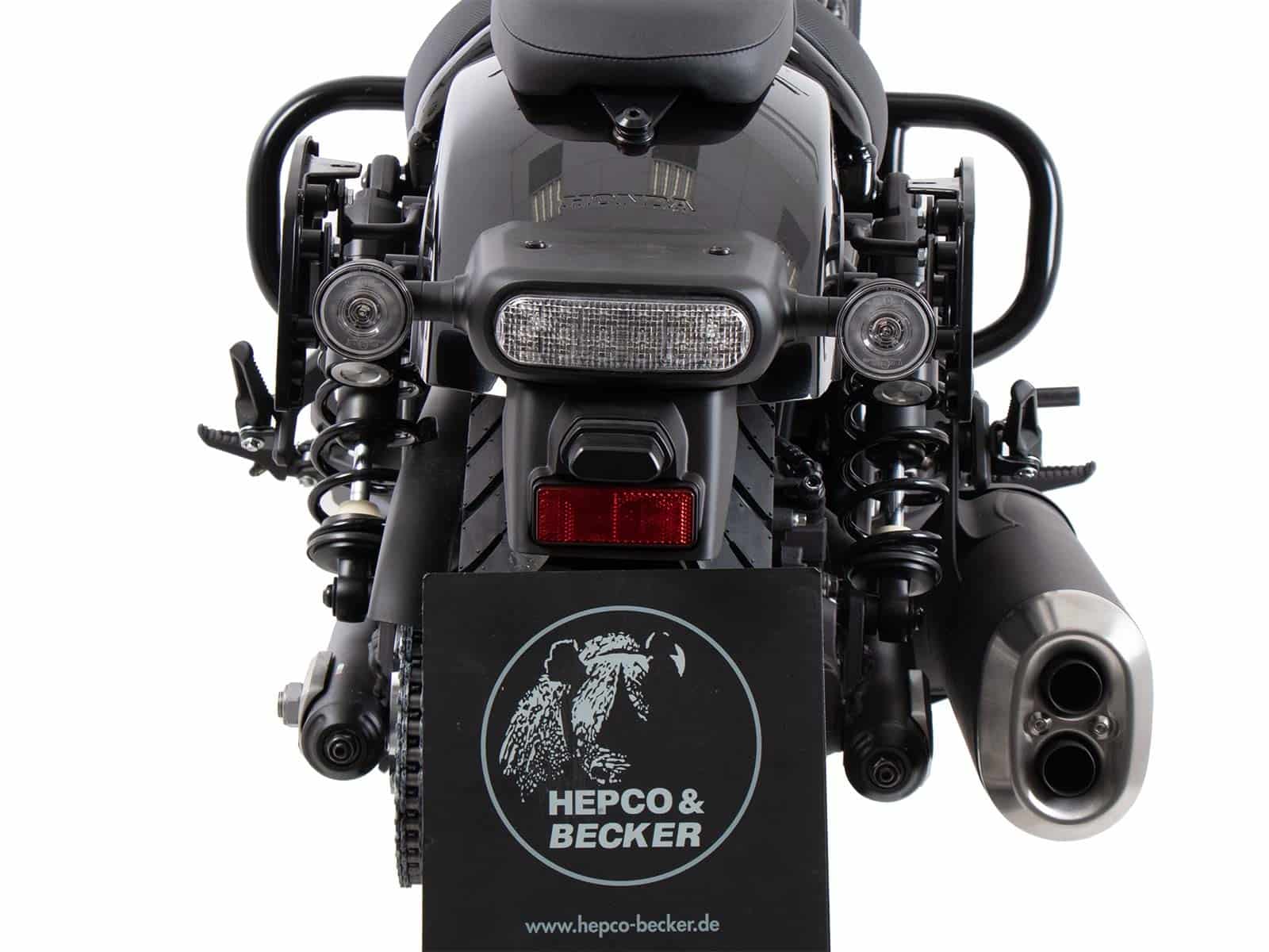 C-Bow zijdrager zwart voor Honda CMX 1100 Rebel /DCT /SE (25-) Hepco & Becker