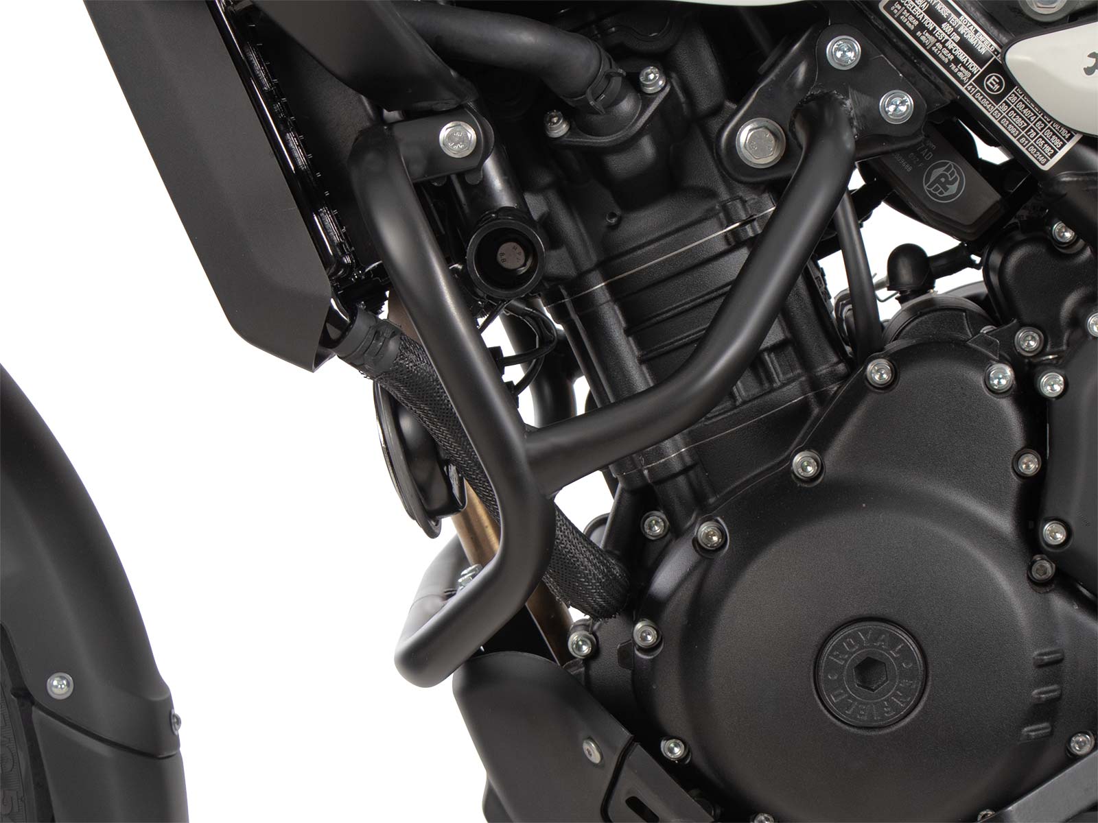 Motorbeschermer zwart voor Royal Enfield Himalayan 450 (24-) Hepco & Becker
