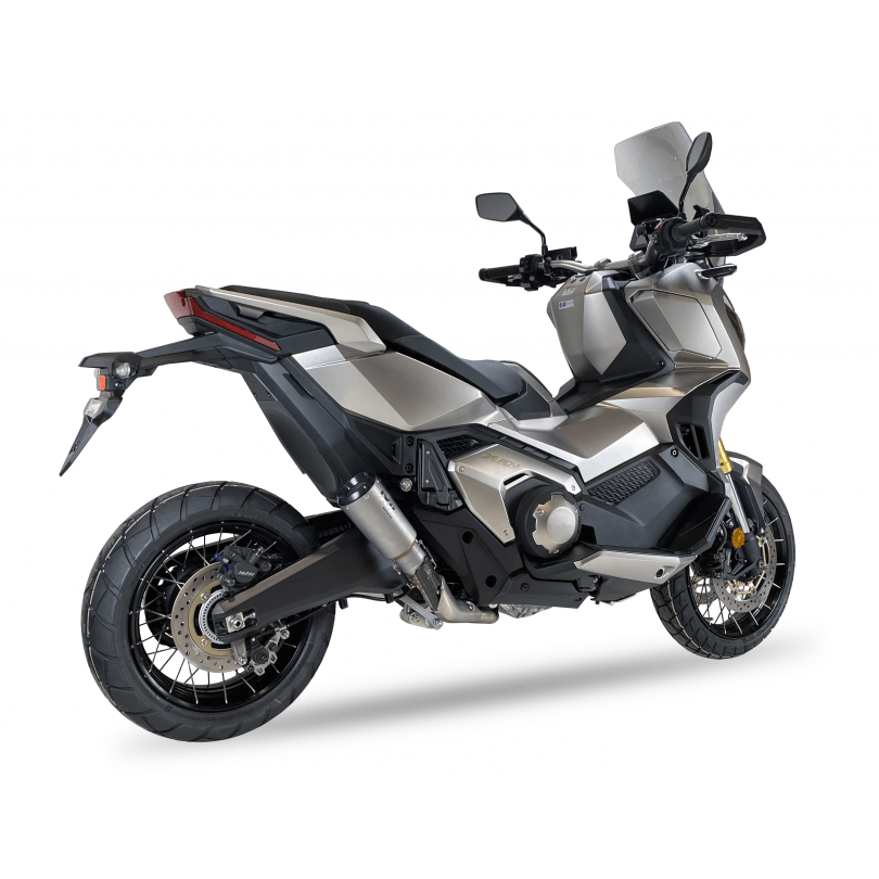 IXIL RC achterdemper Honda X-ADV 750 /Forza 750, roestvrij staal zilver, E-goedgekeurd, Euro3+4+5