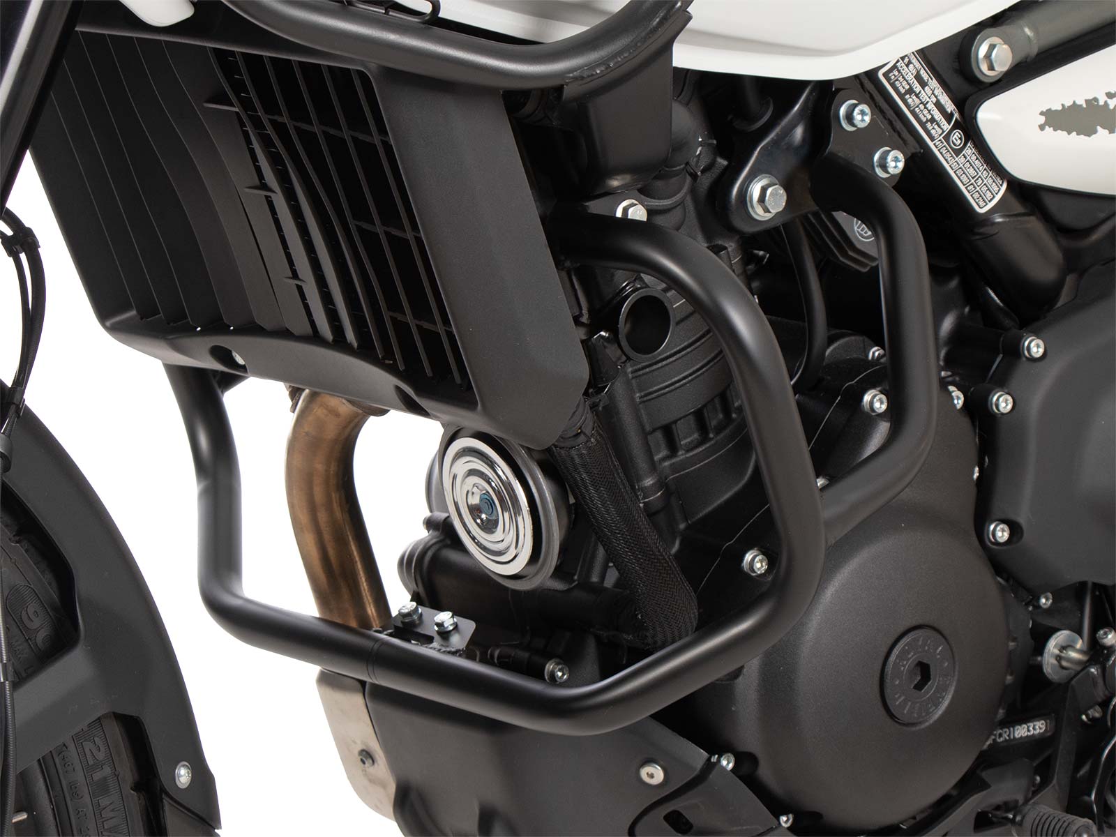 Motorbeschermer zwart voor Royal Enfield Himalayan 450 (24-) Hepco & Becker