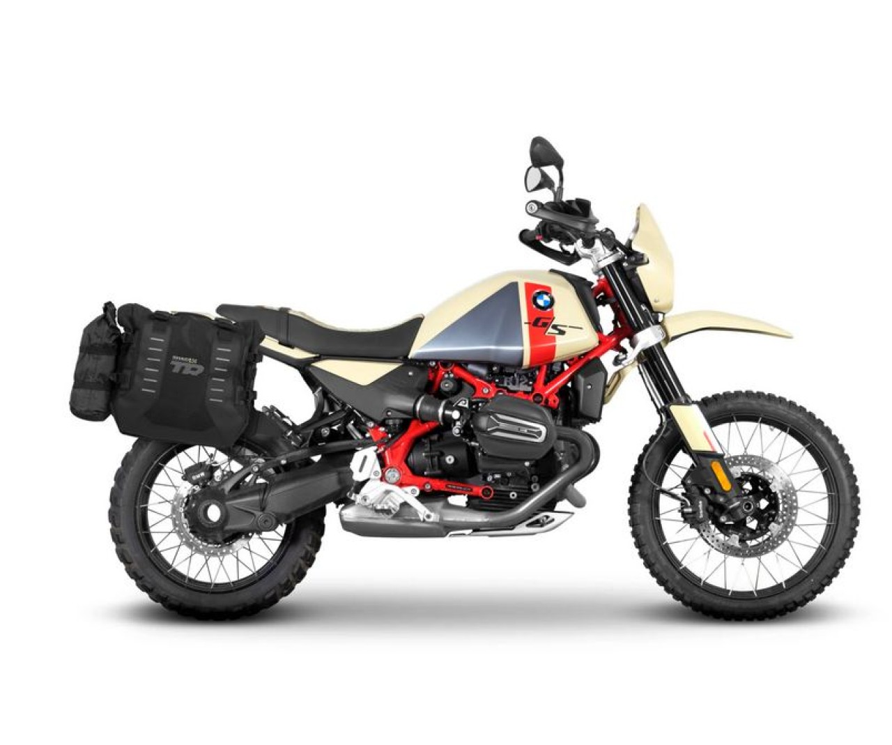 Shad zijkofferhouders 4P-systeem, zwart gelakt, voor BMW R 12 G/S (25-)