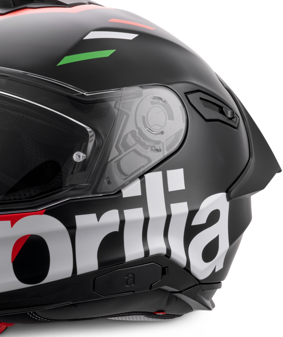 Aprilia integraalhelm Overtake zwart mat