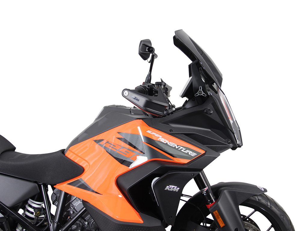 MRA touring scherm "TM" zwart voor KTM Superadventure 1290 /S /R 2021-